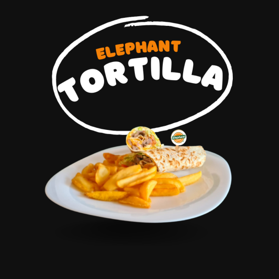 Elephant tortilla